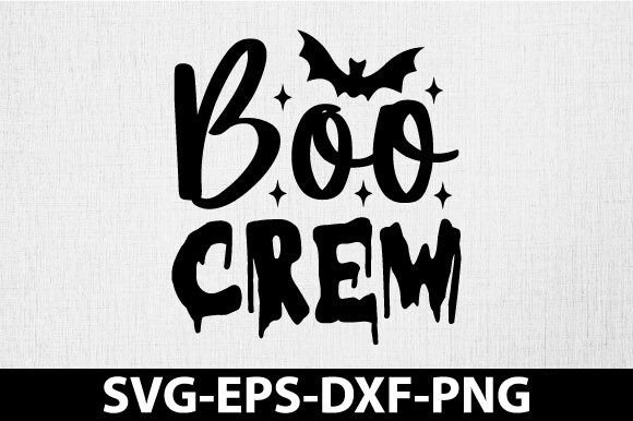 Boo Crew Svg – A Halloween Design Worth the Thread