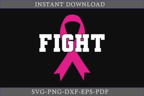 Fight Breast Cancer Awareness SVG File