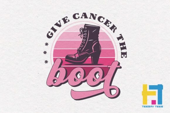 Give Cancer the Boot, Breast Cancer SVG Design Review