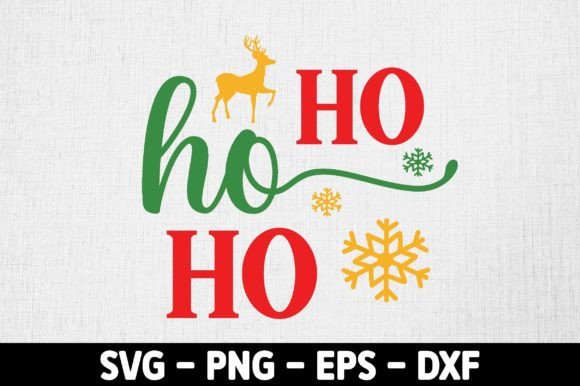 Ho Ho Ho SVG: A Designer's Take on Christmas Embroidery