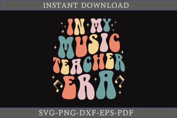 In My Music Teacher Era Retro SVG Shirt: A Designer Review