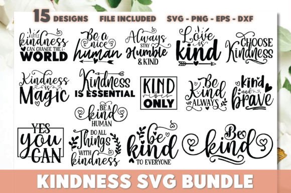 Kindness SVG Bundle: An Embroidery Designer’s Review