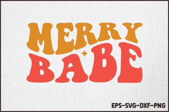 Merry Babe - Retro Christmas SVG: A Designer's Honest Review